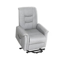 Artiss Lift Assist Recliner Chair Leather Grey