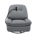 Artiss Manual Swivel Rocker Recliner USB Ports Nursery Chair