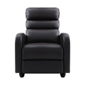 Artiss Recliner Armchair Brown Faux Leather