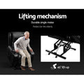 Artiss Recliner Lift Assist Heated Massage Chair Leather