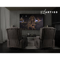 Artiss Lift Recliner Chair Heated Massage Velvet Rukwa