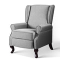 Artiss Recliner Armchair Grey Fabric