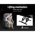 Artiss Lift Assist Heated Massage Recliner Chair Velvet