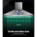 Devanti 1500mm Range Hood 150cm Commercial Stainless Steel