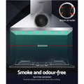 Devanti 600mm Stainless Steel Range Hood 60cm Rangehood
