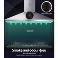 Devanti 900mm Range Hood Stainless Steel 90cm Rangehood