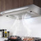 Devanti 600mm Range Hood Stainless Steel 60cm