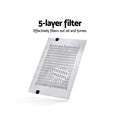 Devanti 600mm Range Hood Stainless Steel LED Light Canopy