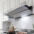Devanti 60cm Slide Out Range Hood Stainless Steel 600mm