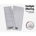 Devanti 60cm Slide Out Range Hood Stainless Steel 600mm