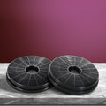 Devanti 17cm Range Hood Charcoal Filter Replacement 2 Pack
