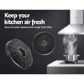 Devanti 16cm Range Hood Charcoal Filters Replacement 2 Pack