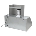 Devanti 900mm Range Hood 3-Speed Fan LED Remote Control