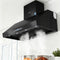Devanti 1200mm Commercial BBQ Range Hood Dual Motor Black