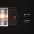 Devanti Electric Strip Heater 3000W Radiant