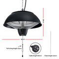 Devanti 1500W Infrared Patio Heater Ceiling Mounted Remote Control