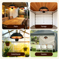 Devanti 1500W Infrared Patio Heater Ceiling Mounted Remote Control