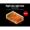 Devanti Electric Radiant Strip Heater 1800W Outdoor