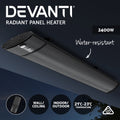 Devanti Electric Radiant Strip Heater 2400W Outdoor