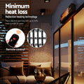Devanti Electric Strip Heater 2000W Radiant