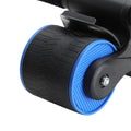 Everfit Ab Roller Automatic Rebound Abdominal Wheel Home Gym Blue