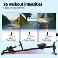 Everfit Hydraulic Rowing Machine 12 Levels Resistance Cardio