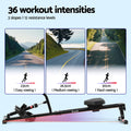 Everfit Hydraulic Rowing Machine 12 Levels Resistance Cardio