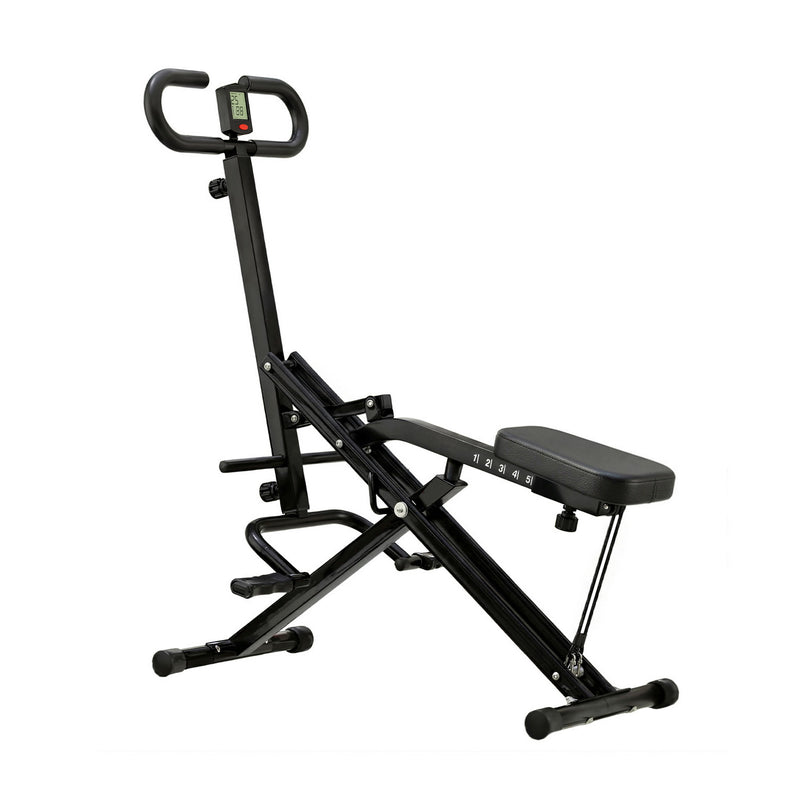 Everfit Foldable Squat Machine 5 Adjustable Seat Home Gym
