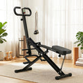 Everfit Foldable Squat Machine 5 Adjustable Seat Home Gym