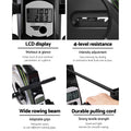 Everfit Rowing Machine Elastic Rope Resistance Home Cardio Silver