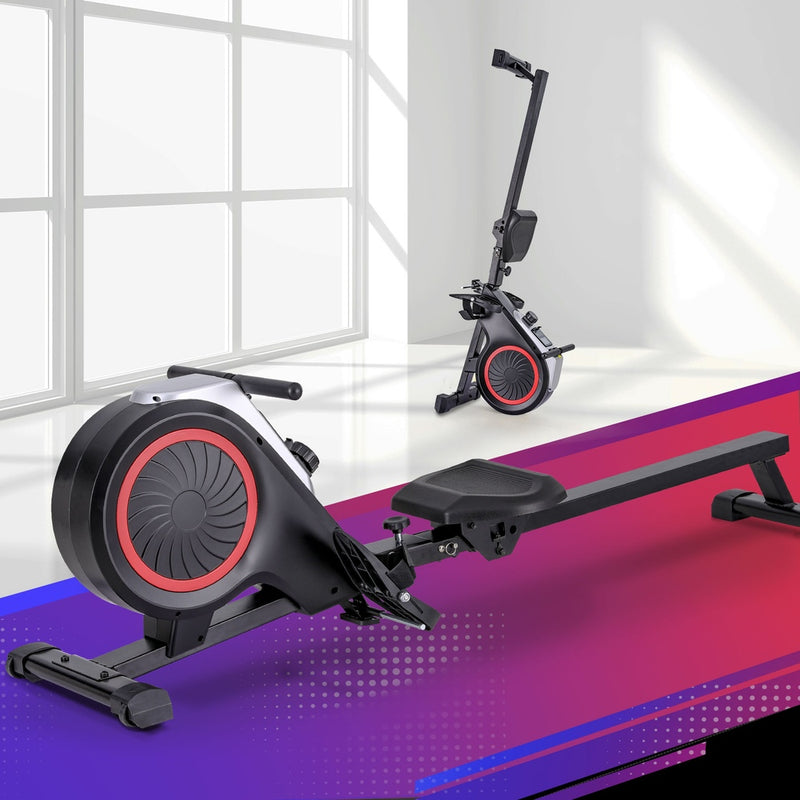 Everfit Rowing Machine 16 Levels Foldable Magnetic Rower