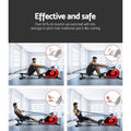 Everfit Magnetic Rowing Machine Red Exercise Home Cardio Gym