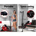 Everfit Magnetic Rowing Machine Red Exercise Home Cardio Gym