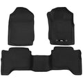 Weisshorn Car Floor Mats Rubber Mazda BT50 Dual Crew Cab