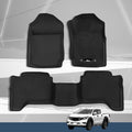 Weisshorn Car Floor Mats Rubber Mazda BT50 Dual Crew Cab