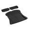 3pcs Tesla Model 3 2021-2022 Cargo Trunk Rubber Mats