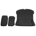 3pcs Tesla Model 3 2021-2022 Cargo Trunk Rubber Mats