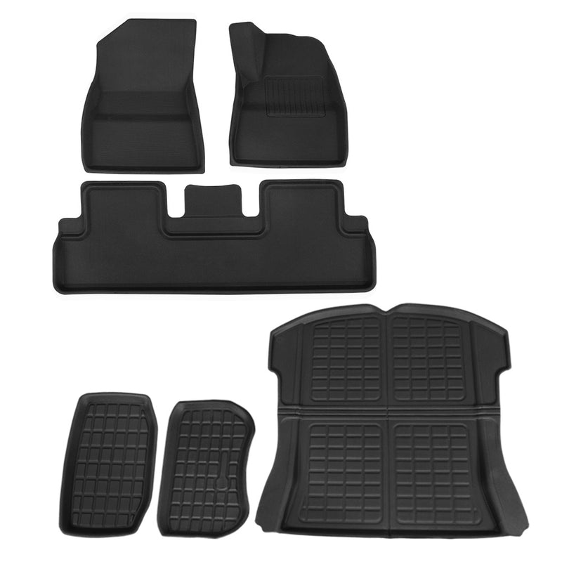 Weisshorn Tesla Model 3 Trunk Cargo Mat Rubber Floor Mats Toolbox