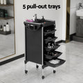 Embellir 6 Tier Salon Trolley Cart Beauty Hairdressing Storage