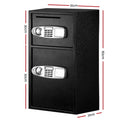 UL-TECH Security Safe Box Double Door 2-Door