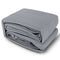 Instahut Shade Sail 3x3m Square 280GSM Grey Shade Cloth