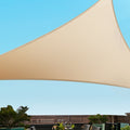 Instahut Shade Sail Triangle 6.1x6.1x6.1M Shadecloth Sun Canopy
