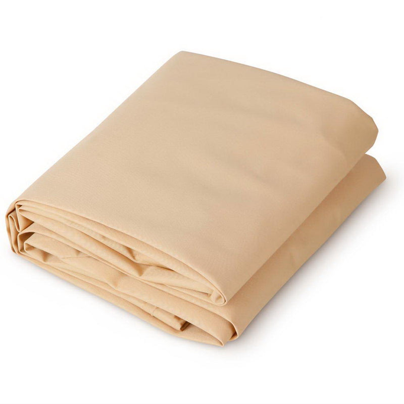 Instahut Shade Sail 4x6m Rectangle Sand 95% Waterproof Shade Cloth