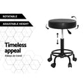 Artiss Salon Stool Round Swivel Chair Height Adjustable