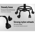 Artiss Salon Stool Round Swivel Chair Height Adjustable