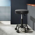 Artiss Salon Stool Round Swivel Chair Height Adjustable