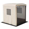 Keezi Kids Sandbox 120cm Wooden Canopy Water Basin Window