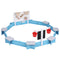 Keezi Wooden Round Sandpit 215cm Bench Seat Beach Toys