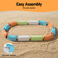 Keezi Kids Sandpit Set Beach Toys Sand Box Outdoor Play 80cm