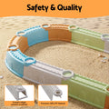 Keezi Kids Sandpit Set Beach Toys Sand Box Outdoor Play 80cm